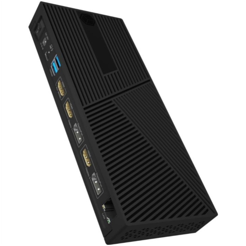 Priklopna postaja USB-C => Icy Box IB-DK2246AC 3xHDMI 2xDisplayPort 4xUSB3.2 2xUSB-C 100W 1xLAN 1x3,5mm (IB-DK2246AC)