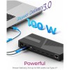 Priklopna postaja USB-C => Icy Box IB-DK2246AC 3xHDMI 2xDisplayPort 4xUSB3.2 2xUSB-C 100W 1xLAN 1x3,5mm (IB-DK2246AC)