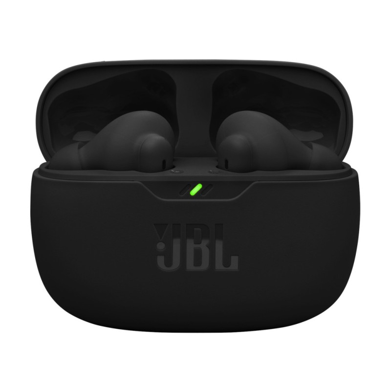 Slušalke brezžične JBL ušesne z mikrofonom BT VIBE BEAM 2 črne JBL Slušalke brezžične JBL ušesne z mikrofonom BT VIBE BEAM 2 črne