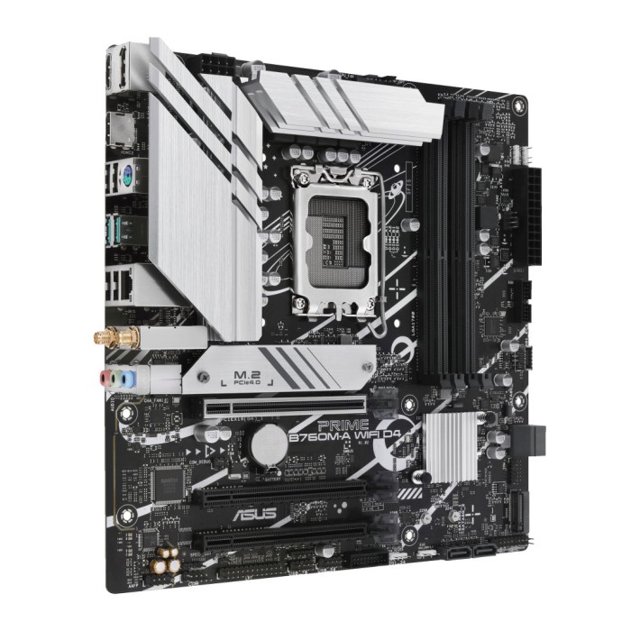 Osnovna plošča 1700 Asus PRIME B760M-A WIFI microATX 2x HDMI 1xDisplayPort Osnovna plošča 1700 Asus PRIME B760M-A WIFI microATX 2x HDMI 1xDisplayPort
