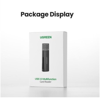 Zunanji čitalec kartic Ugreen Mobile Mata USB3.0 za MS SD microSD TF črn (60722-ugreen) Zunanji čitalec kartic Ugreen Mobile Mata USB3.0 za MS SD microSD TF črn (60722-ugreen)