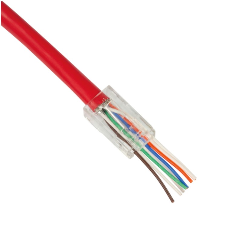 RJ45 konektor CAT. 6 UTP Pass-Through 50 kosov Logilink (MP0027) LOGILINK RJ45 konektor CAT. 6 UTP Pass-Through 50 kosov Logilink (MP0027)