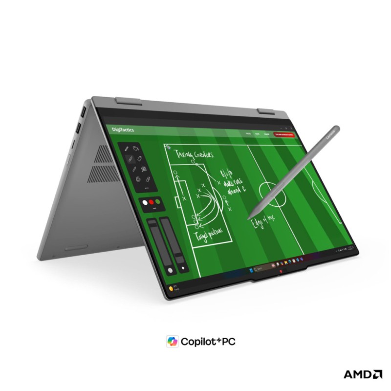 Prenosnik Lenovo 38,86 cm (15,3) IdeaPad 5 2-in-1 1920x1200 IPS na dotik 400nit Ryzen AI 7 445/16GB/512GB/BL/AI Chip: 50 TOPs/ALU/AMD Radeon 840M/Win11Home (83UM003GSC)