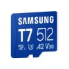 Spominska kartica microSDXC 512GB Samsung T7 170MB/s/U3 V30 UHS-I A2 (MB-MB512T/WW) SAMSUNG Spominska kartica microSDXC 512GB Samsung T7 170MB/s/U3 V30 UHS-I A2 (MB-MB512T/WW)