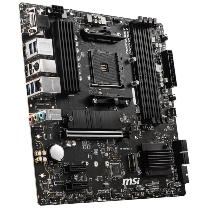 Osnovna plošča AM4 MSI B550M PRO-VDH microATX 1xVGA 1xHDMI 1xDisplayPort MSI Osnovna plošča AM4 MSI B550M PRO-VDH microATX 1xVGA 1xHDMI 1xDisplayPort