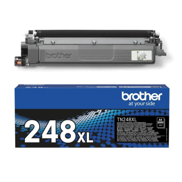 Toner Brother TN248XLBK črna za 3.000 strani Toner Brother TN248XLBK črna za 3.000 strani