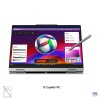 Prenosnik Lenovo 35,5 cm (14,0) IdeaPad 5 1920x1200 IPS na dotik 400nit Ultra 5-322/16GB/512GB/BL/AI Chip: 46 TOPs/ALU-ABS/Intel Graphics/Win11Home (83UG004ESC)