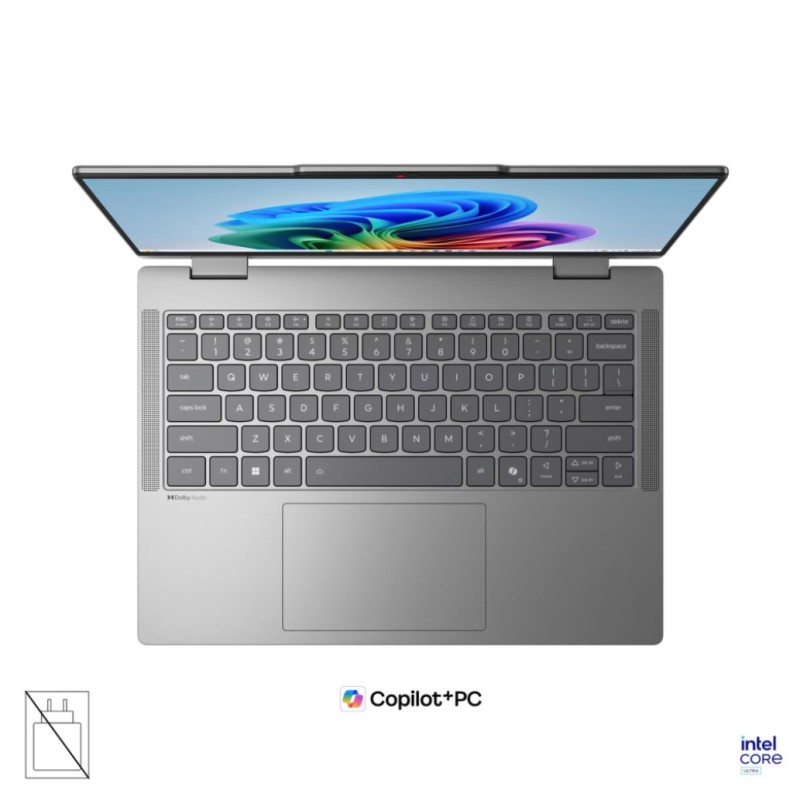 Prenosnik Lenovo 35,5 cm (14,0) IdeaPad 5 1920x1200 IPS na dotik 400nit Ultra 5-322/16GB/512GB/BL/AI Chip: 46 TOPs/ALU-ABS/Intel Graphics/Win11Home (83UG004ESC)
