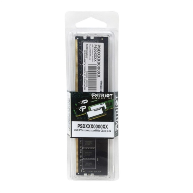 DDR4 8GB 3200MHz CL22 Single (1x 8GB) Patriot Signature Line 1,2V (PSD48G320082)