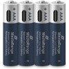 Baterija LR 03 AAA 500mAh polnjenje USB-C 4kom MediaRange (MRBAT160) MediaRange Baterija LR 03 AAA 500mAh polnjenje USB-C 4kom MediaRange (MRBAT160)