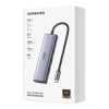 Priklopna postaja USB-C => Ugreen HDMI 2xUSB3.0 USB-C 100W 1xRJ45 čitalec kartic SD/microSD (75643) UGREEN Priklopna postaja USB-C => Ugreen HDMI 2xUSB3.0 USB-C 100W 1xRJ45 čitalec kartic SD/microSD (75643)