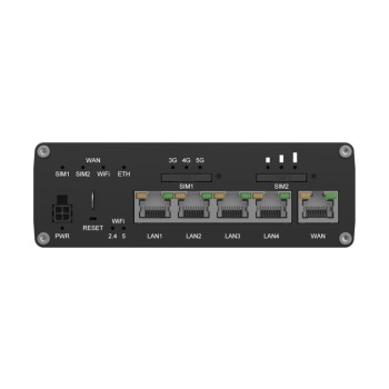 Usmerjevalnik brezžični Teltonika RUTC50 WiFi6 802.11ax AX1800 1800Mbit/s 4G 5G 4xLAN+WAN 8x antena (RUTC50210000) Usmerjevalnik brezžični Teltonika RUTC50 WiFi6 802.11ax AX1800 1800Mbit/s 4G 5G 4xLAN+WAN 8x antena (RUTC50210000)