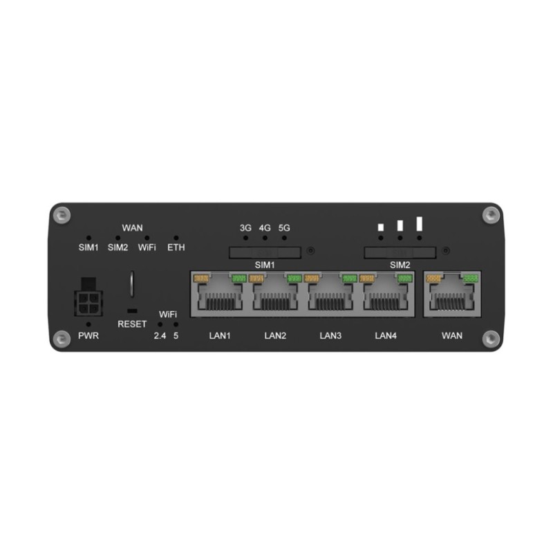 Usmerjevalnik brezžični Teltonika RUTC50 WiFi6 802.11ax AX1800 1800Mbit/s 4G 5G 4xLAN+WAN 8x antena (RUTC50210000) TELTONIKA Usmerjevalnik brezžični Teltonika RUTC50 WiFi6 802.11ax AX1800 1800Mbit/s 4G 5G 4xLAN+WAN 8x antena (RUTC50210000)