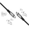 Kabel USB-C (m) => USB-C (m) 2.0 najlon ovoj 1,5m 240W PD 3.1 5A/48V 480Mbps črn LogiLink (CU0282) LOGILINK Kabel USB-C (m) => USB-C (m) 2.0 najlon ovoj 1,5m 240W PD 3.1 5A/48V 480Mbps črn LogiLink (CU0282)
