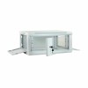Kabinet zidni 6U 368 600x450 siv Datech + polica (DP.6406.9000)