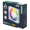 Ventilator Arctic P12 Pro PWM 120mm bela ARGB ARCTIC Ventilator Arctic P12 Pro PWM 120mm bela ARGB