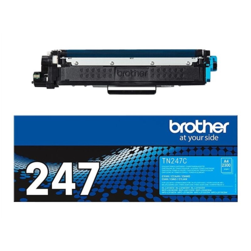 TONER Brother Cyan toner z visoko zmogljivostjo TN247C Brother TONER Brother Cyan toner z visoko zmogljivostjo TN247C