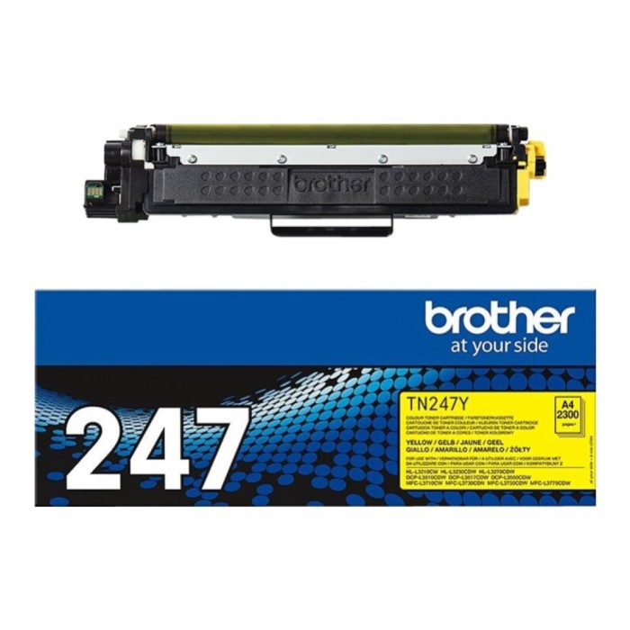 TONER Brother rumen visoke zmogljivosti TN247Y TONER Brother rumen visoke zmogljivosti TN247Y