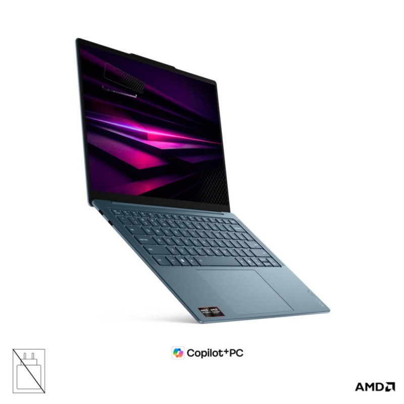 Prenosnik Lenovo 35,5 cm (14,0) Yoga Slim 7 2880x1800 OLED 500nit 120Hz Ryzen AI 7 445/32GB/1TB/BL/AI Chip: 50 TOPs/ALU/AMD Radeon 840M/Win11Home (83QS005XSC) Lenovo Prenosnik Lenovo 35,5 cm (14,0) Yoga Slim 7 2880x1800 OLED 500nit 120Hz Ryzen AI 7 445/32GB/1TB/BL/AI Chip: 50 TOPs/ALU/AMD Radeon 840M/Win11Home (83QS005XSC)