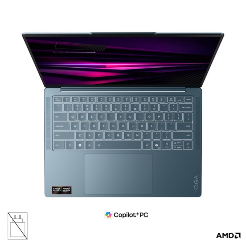 Prenosnik Lenovo 35,5 cm (14,0) Yoga Slim 7 2880x1800 OLED 500nit 120Hz Ryzen AI 7 445/32GB/1TB/BL/AI Chip: 50 TOPs/ALU/AMD Radeon 840M/Win11Home (83QS005XSC) Lenovo Prenosnik Lenovo 35,5 cm (14,0) Yoga Slim 7 2880x1800 OLED 500nit 120Hz Ryzen AI 7 445/32GB/1TB/BL/AI Chip: 50 TOPs/ALU/AMD Radeon 840M/Win11Home (83QS005XSC)