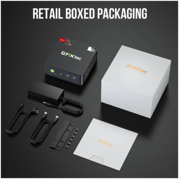 Mini računalnik GMKtec M6 AMD Ryzen 5 7640HS 16GB RAM 512GB SSD NucBox črn Mini računalnik GMKtec M6 AMD Ryzen 5 7640HS 16GB RAM 512GB SSD NucBox črn