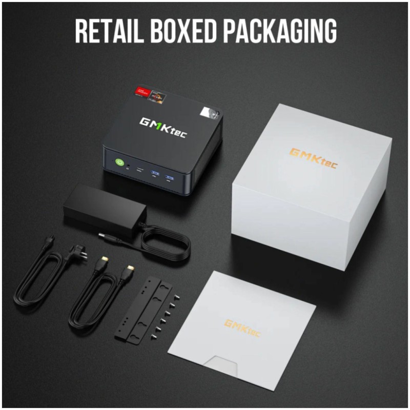 Mini računalnik GMKtec M6 AMD Ryzen 5 7640HS 16GB RAM 512GB SSD NucBox črn GMKtec Mini računalnik GMKtec M6 AMD Ryzen 5 7640HS 16GB RAM 512GB SSD NucBox črn