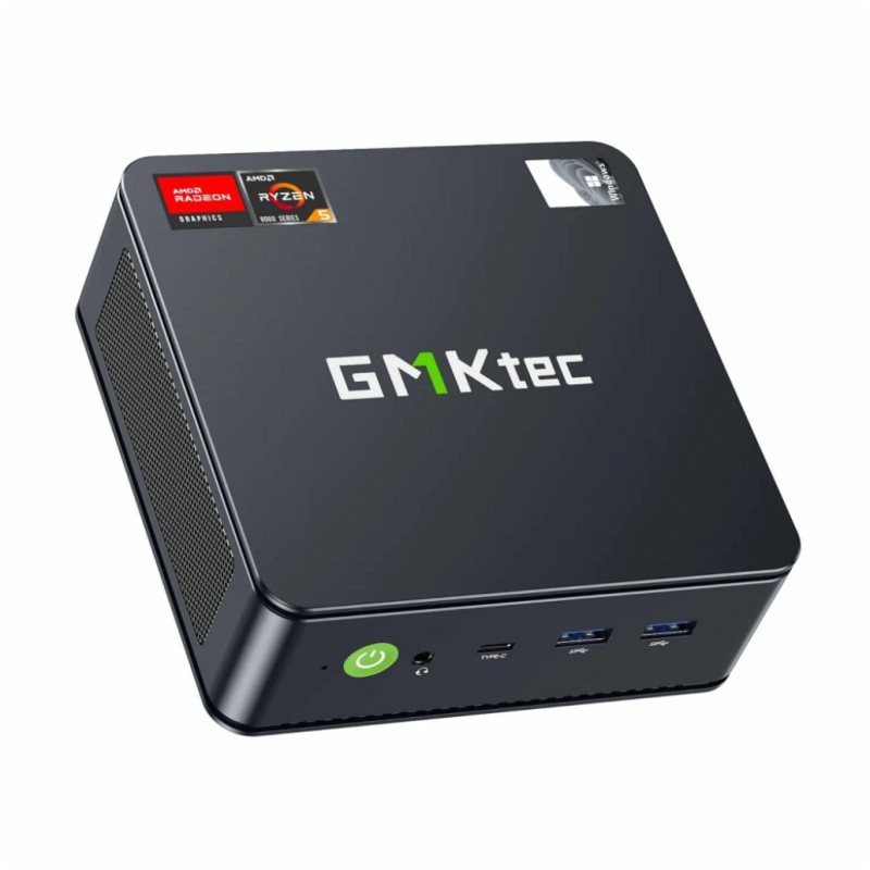 Mini računalnik GMKtec M6 AMD Ryzen 5 7640HS 16GB RAM 512GB SSD NucBox črn GMKtec Mini računalnik GMKtec M6 AMD Ryzen 5 7640HS 16GB RAM 512GB SSD NucBox črn