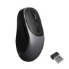 Miš brezžična ergonomska Keychron BM24 2400DPI siva (BM24-C61)