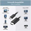 Kabel USB-C 3.2 Gen1 => HDMI 2,0m UHD 4K/30Hz Logilink črn (UA0470) LOGILINK Kabel USB-C 3.2 Gen1 => HDMI 2,0m UHD 4K/30Hz Logilink črn (UA0470)