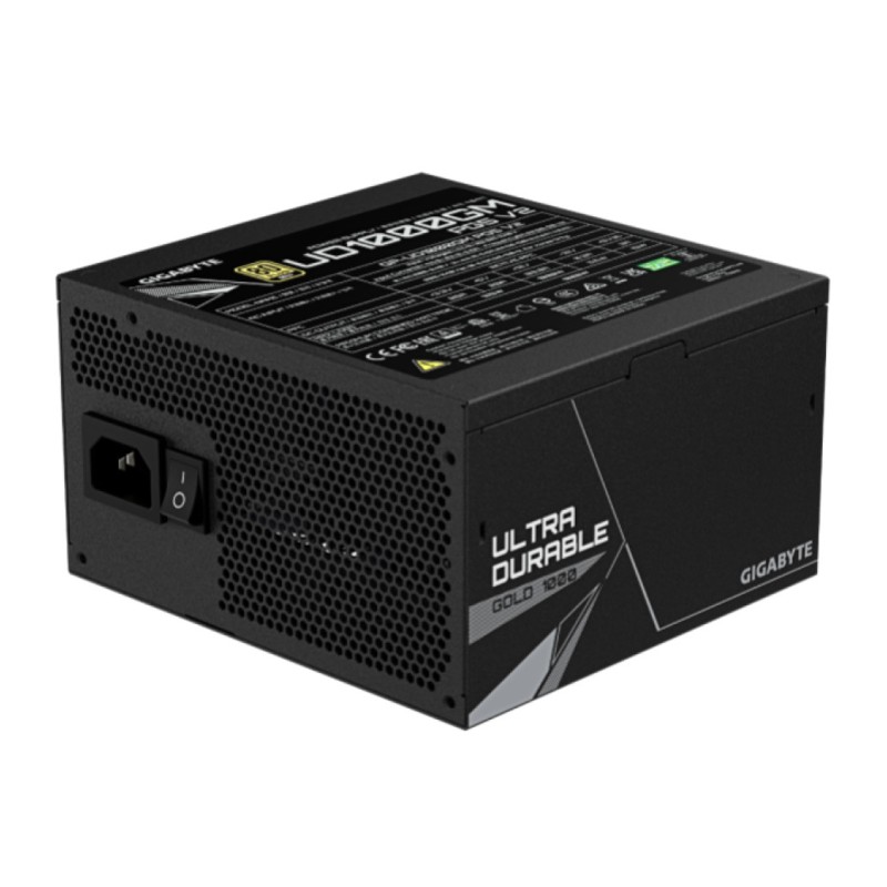 Napajalnik - 1000W GigaByte UD1000GM PG5 V2 80Plus Gold 90% ATX 3.1 (Gen5) Modular 120mm črna (GP-UD1000GM PG5 V2) GIGABYTE Napajalnik - 1000W GigaByte UD1000GM PG5 V2 80Plus Gold 90% ATX 3.1 (Gen5) Modular 120mm črna (GP-UD1000GM PG5 V2)