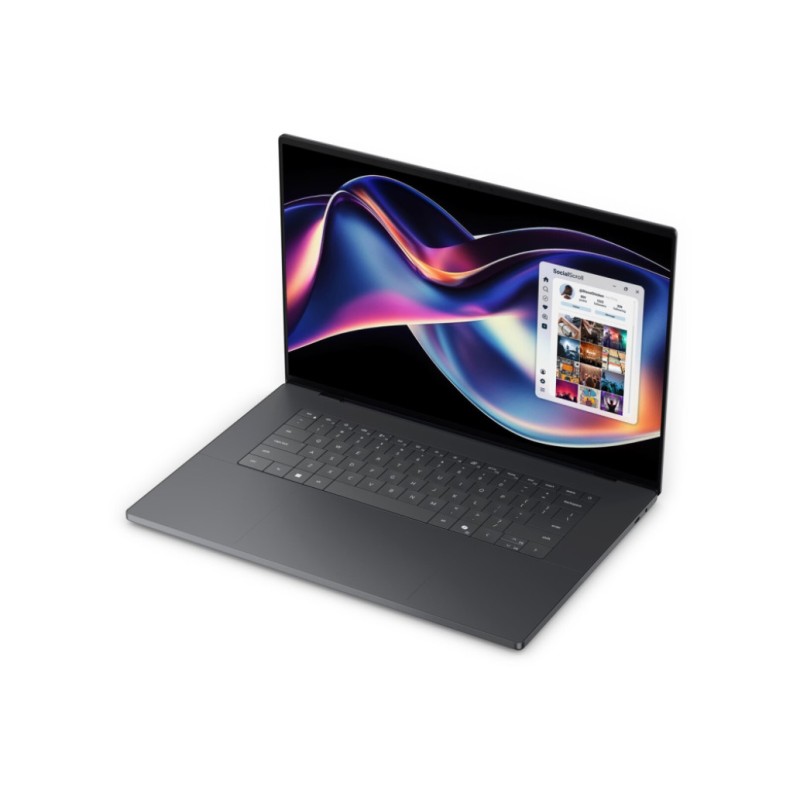 Prenosnik DELL 40,64 cm (16,0) XPS 16 3200x2000 IPS na dotik 500nit 120Hz Ultra X7-358H/32GB/2TB/BL/AI Chip: 50 TOPs/ALU/Intel Arc B390/Win11Pro (210-BTMH-T-32GB)