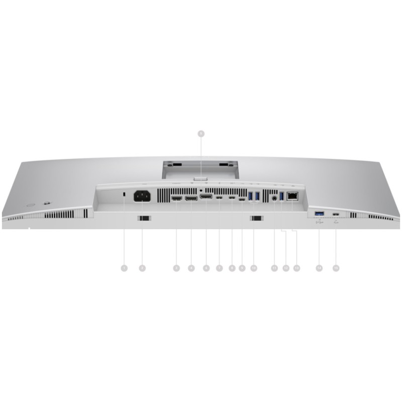 Monitor Dell 68,6 cm (27,0) U2726DER 2560x1440 120Hz IPS 5ms HDMI DisplayPort Thunderbolt4 USB-C 90W DP-Out TB4-Out 4xUSB3.2 Pivot  3H DCI-P3-98% RJ45 KVM UlraSharp