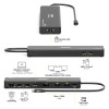 Priklopna postaja USB-C => Port 1xDisplayPort 2x HDMI 2xUSB 4xUSB-C 100W 1xRJ45 (901906V2) Port Priklopna postaja USB-C => Port 1xDisplayPort 2x HDMI 2xUSB 4xUSB-C 100W 1xRJ45 (901906V2)