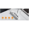 Podaljšek Tessan 307C 2,00m 4x220V 3xUSB-A USB-C bel (TS-307-C) Tessan Podaljšek Tessan 307C 2,00m 4x220V 3xUSB-A USB-C bel (TS-307-C)