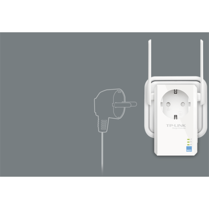 TP-LINK WA860RE 300Mbps WiFi Range Extender z vtičnico TP-LINK WA860RE 300Mbps WiFi Range Extender z vtičnico